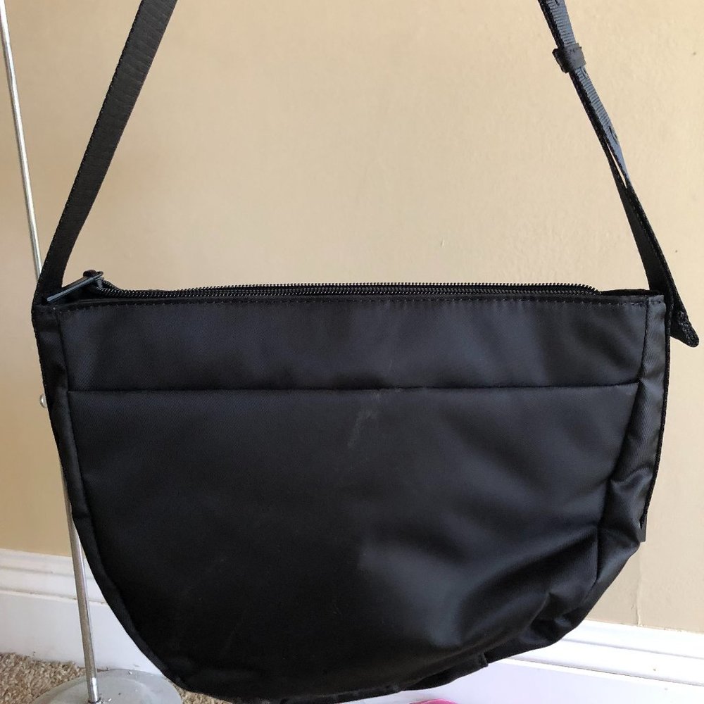 HEDGREN INNER CITY HITC08L HOBO CROSSBODY BAG JUNKET BLACK RFID